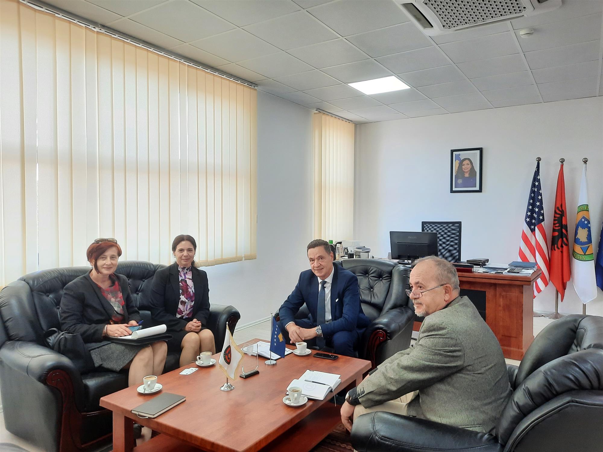 Agjencia e Menaxhimit Emergjent MPB priti ne takim Zëvendës Shefen e Misionit dhe Konsull në Ambasadën e Australisë në Zagreb